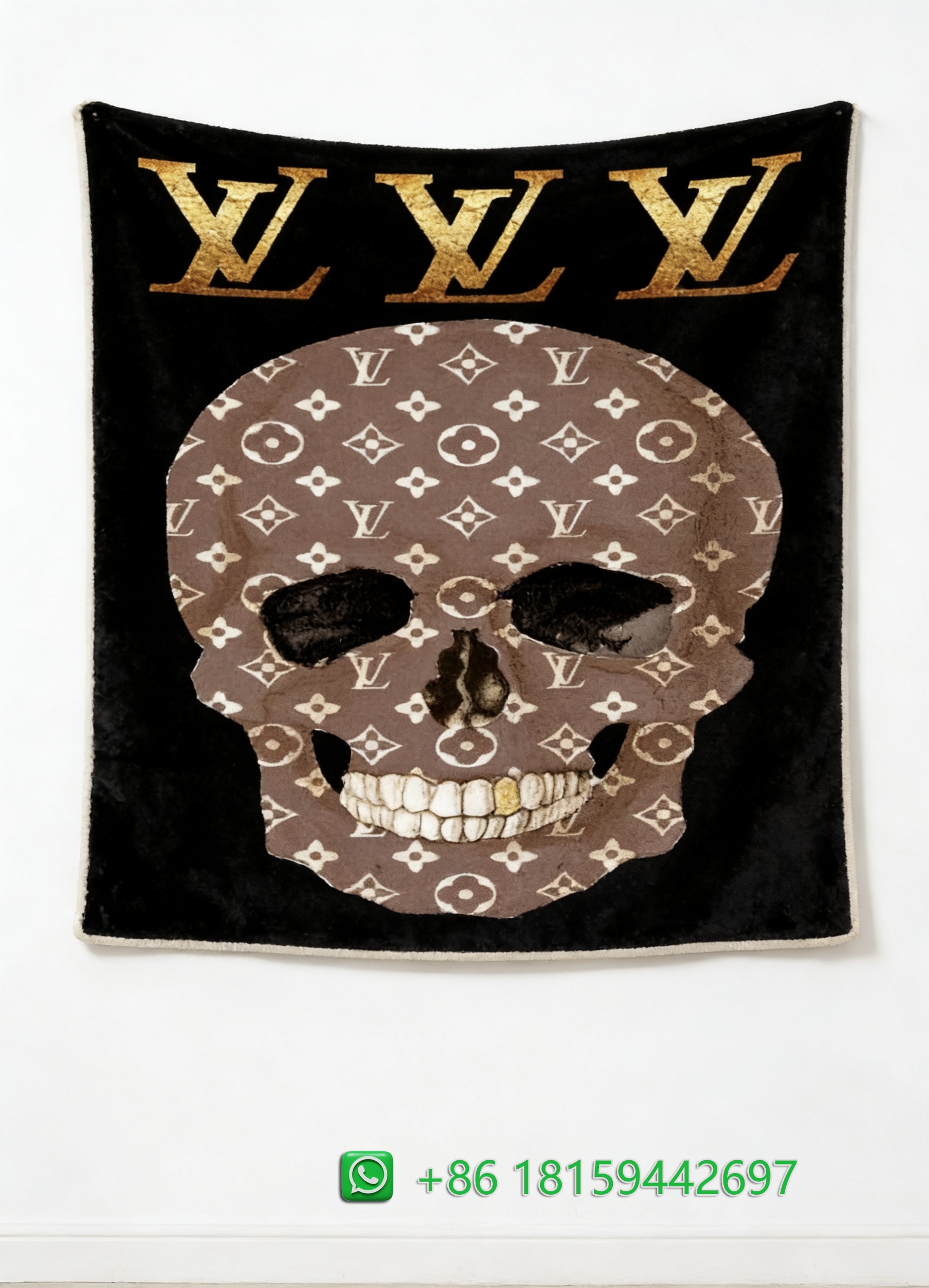 Louis Vuitton Throw Blankets